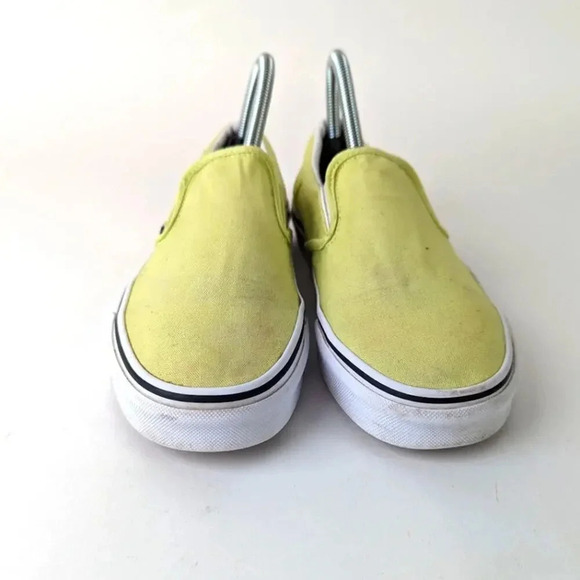 Vans Lime Green Loafers 6.5/8 - Picture 3 of 7